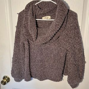 molly green cowl neck sweater
